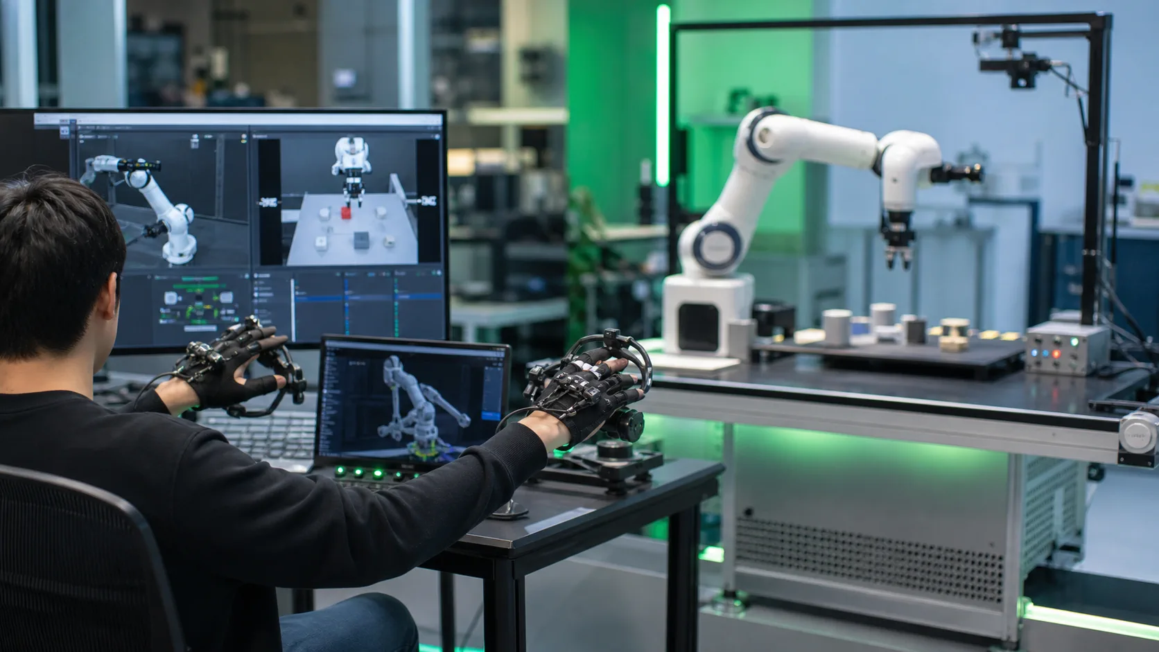Teleoperation and Robot Learning Data Pipeline project image
